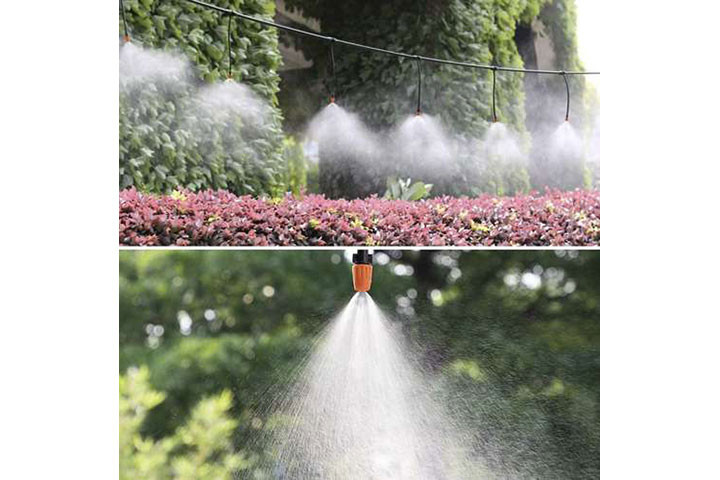 Havesprinkleren afkøler luften omkring jer når det er for varmt udenfor7 