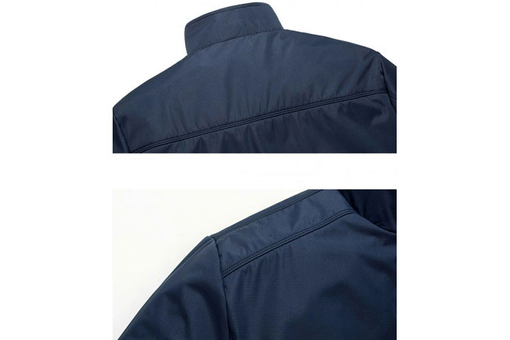 Herrington jakke til herrer i flot sort eller blåt slim-fit design 8 