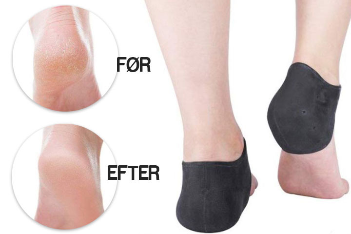 Ankelsokkerne beskytter særligt dine hæle og er ideelle at bruge under gå- og løbeture4 