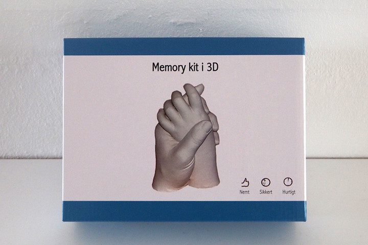 Sæt til 3D aftryk i gips, der kan bruges til at afstøbe f.eks. hænder og fødder 2 