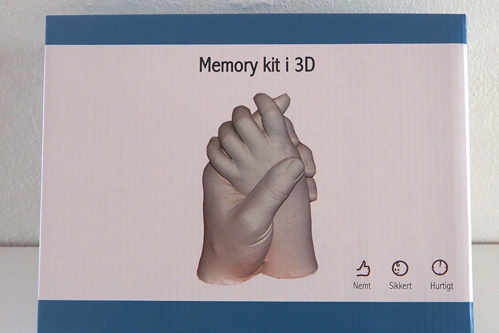 Sæt til 3D aftryk i gips, der kan bruges til at afstøbe f.eks. hænder og fødder 4 