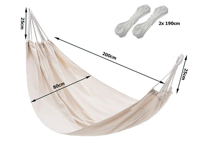 Hængestol i Bomuld – Perfekt til Have & Terrasse!4 