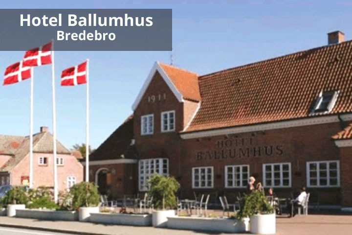 Nyd en overnatning for 2 personer på Hotel Ballumhus med middag og morgenbuffet1 