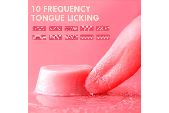 Silicone Tunge Vibrator – Intensiv & Sensuel Stimulation!4 