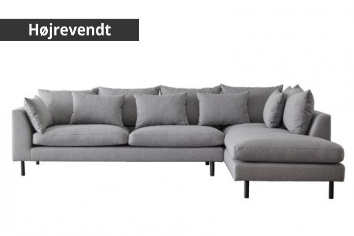 Felicity Open-End sofa, som både fås i en højre- og venstrevendt model 5 