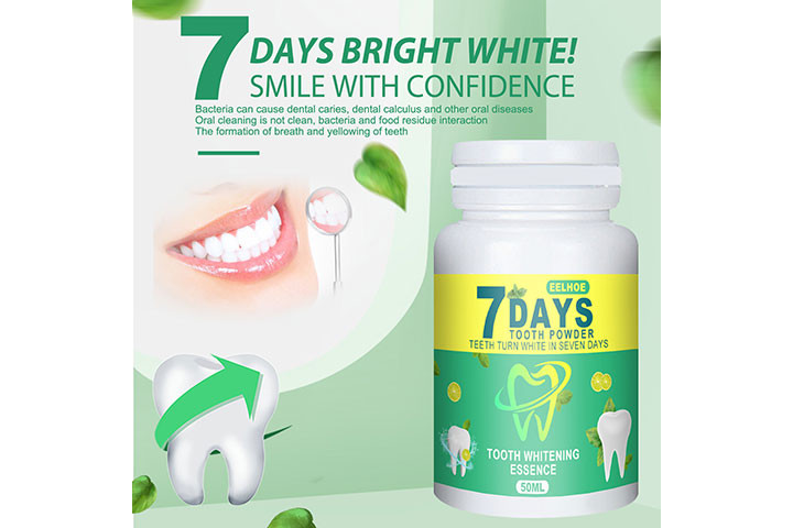 Få flotte, hvide og skinnende tænder med tandpulver9 