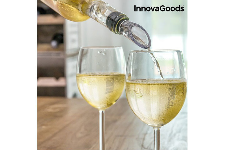 Slip for at sætte vinen på køl med denne Vinkøler med luftfilter og 2:1 funktion2 