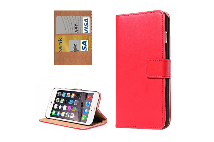 Beskyt din iPhone med et flip cover i flot design og med plads til dine kreditkort 7 