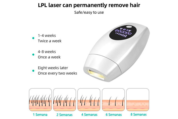 Laser hårfjerner- til hele kroppen3 