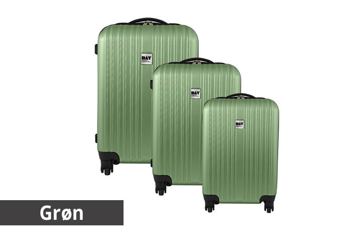 Hardcase kuffertsæt i 3 dele, som fås i 7 forskellige farver 4 