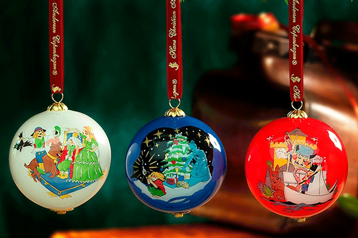 Pynt dit juletræ med de fineste glasjulekugler fra H.C. Andersen Copenhagen10 