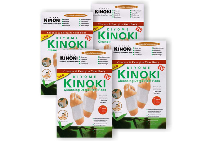 Kinoki fodplastre, der udrenser og detoxer din krop2 