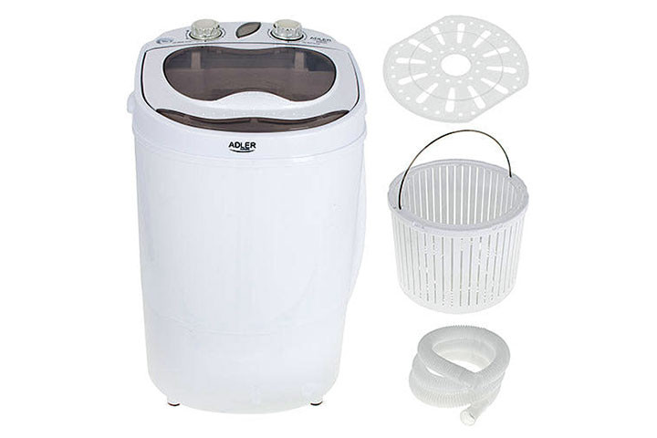 Vask Tøj Hvor Som Helst! – Kompakt Mini Vaskemaskine med Centrifuge1 