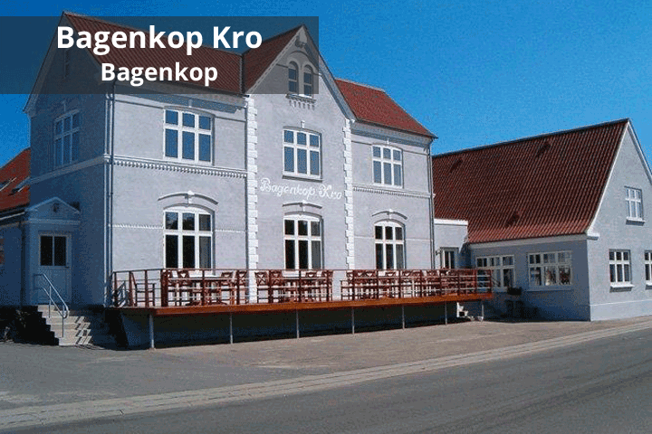 Skønt ophold på Bagenkop Kro med den store populære fiskebuffet samt øl, vin og vand til middagen1 