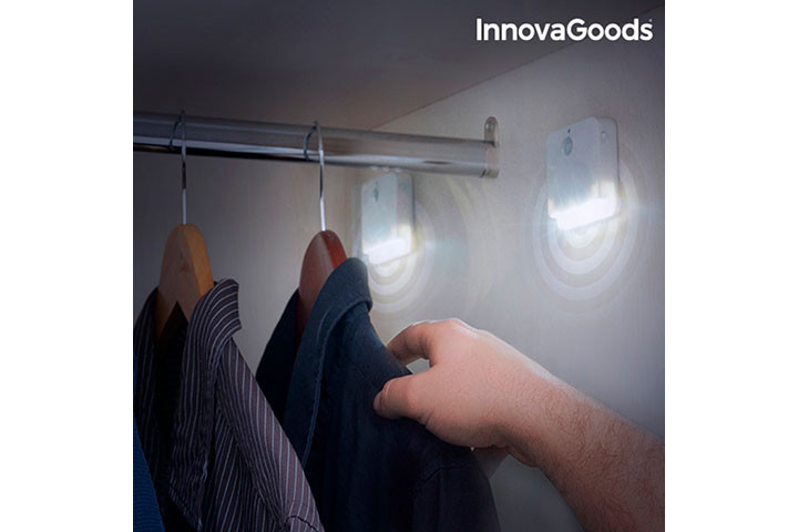 Praktisk LED-Lys med Bevægelsessensor fra InnovaGoods1 