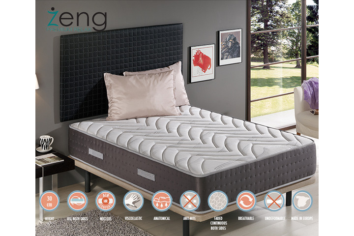 Luksus madras med grafen, som giver dig optimal støtte igennem din søvn.1 