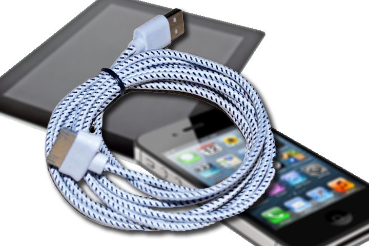 3 meter langt 30-pin kabel til din iPhone og iPad 1 