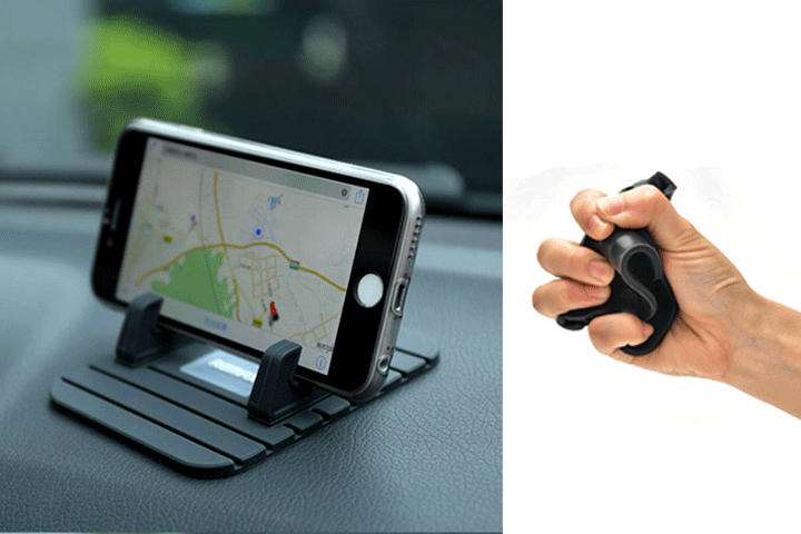 Hav begge hænder på rattet imens du bruger din telefon til GPS eller som radio1 