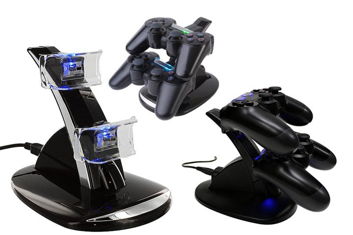 Hav altid dine Playstation controllere opladt og klar til brug med en controller stand1 