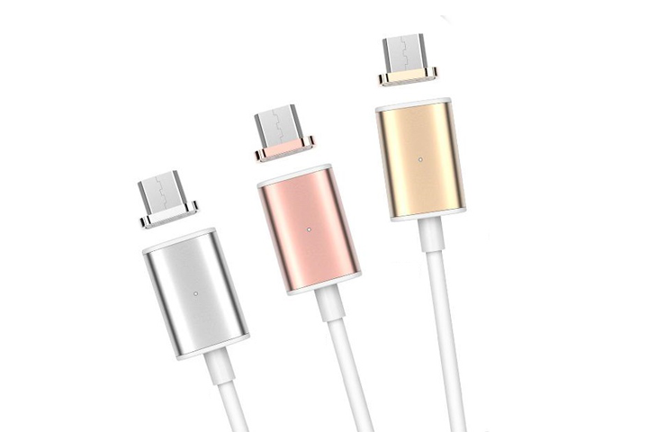 Få et smart, magnetisk kabel på 1 meter med udskifteligt plug! 2 