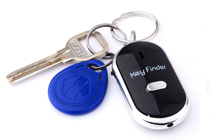 Er dine nøgler pist forsvundet? Problemet er løst med denne smarte nøglefinder nøglering4 