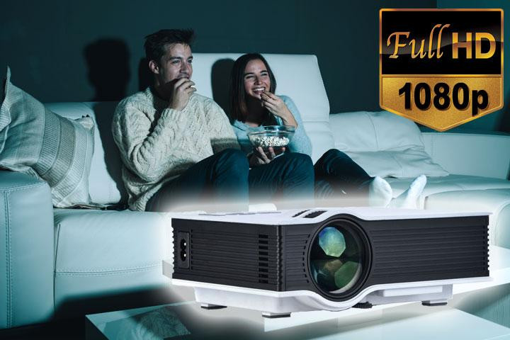 Lav din egen hjemmebiograf med en LED-projektor i Full HD1 