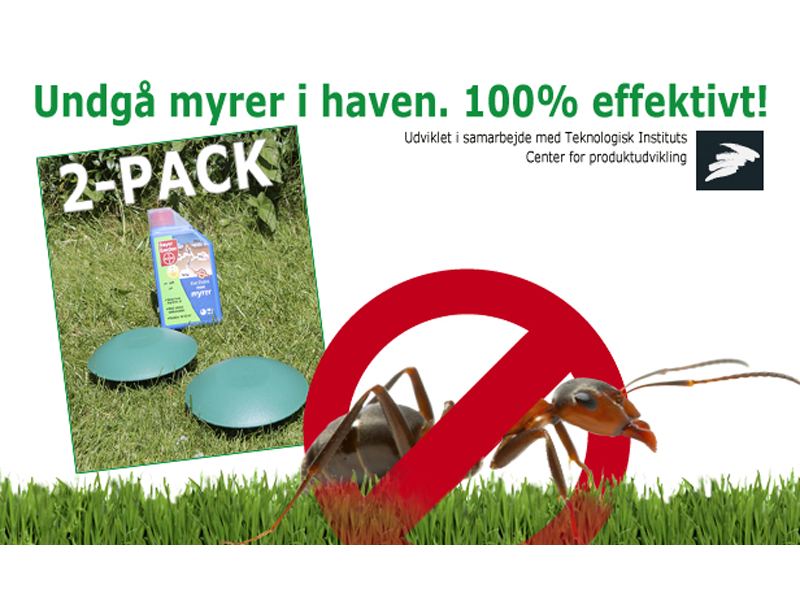 Myldrer det med myrer?  - Meget effektiv langtidsbekæmpelse1 