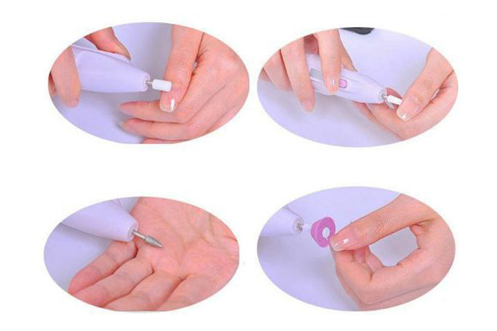 Forkæl dine negle med den elektriske neglefil, der hjælper til at opnå perfekte resultater på få minutter3 