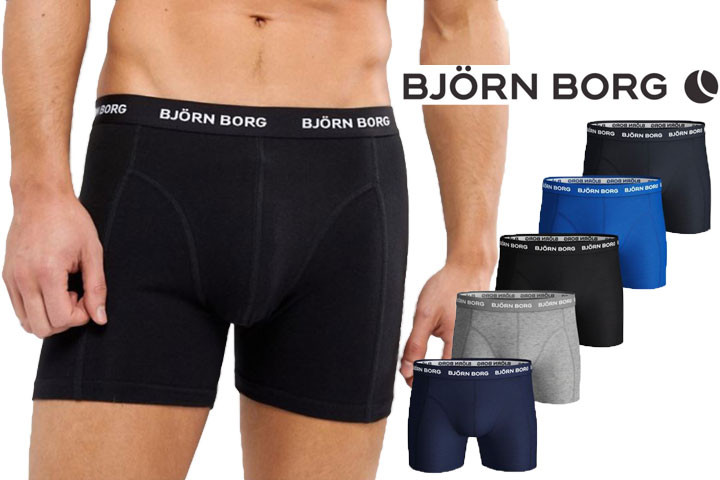 5 par Björn Borg Boxershorts af højeste kvalitet1 