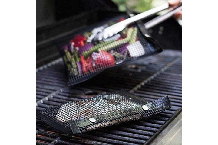 Non-stick grillpose, der egner sig særligt godt til fisk, hotwings og grøntsager 2 