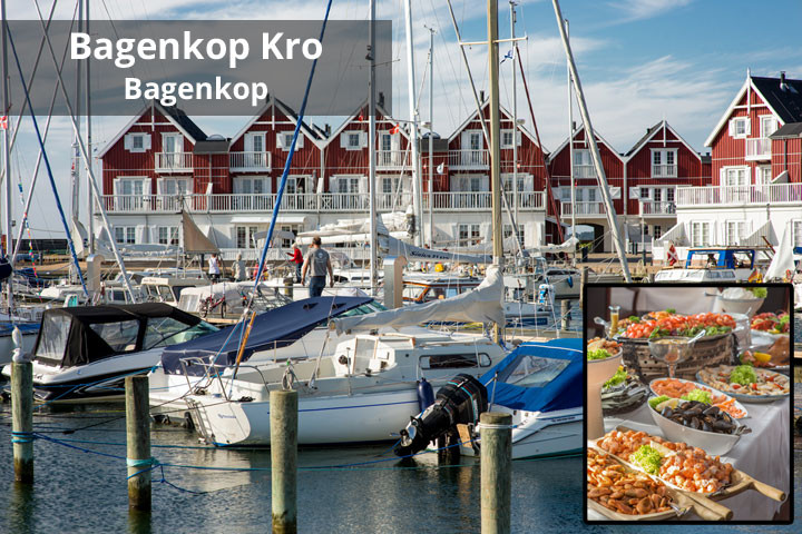 Ophold for 2 personer på Bagenkop Kro med stor populær fiskebuffet samt 1 fl. vin1 