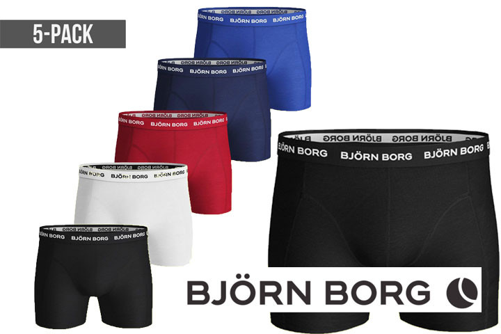 Björn Borg boxershorts- 5 par af lækreste kvalitet1 