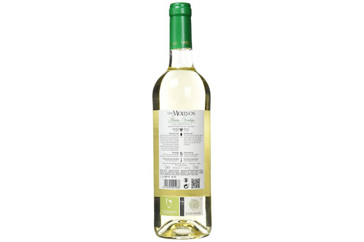 12 flasker Los Molinos hvidvin - en ung vin med meget god struktur 5 
