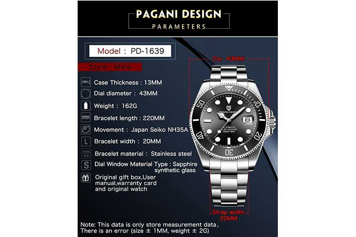 Pagani Design Ure med elegance og kvalitet samlet i Ét5 