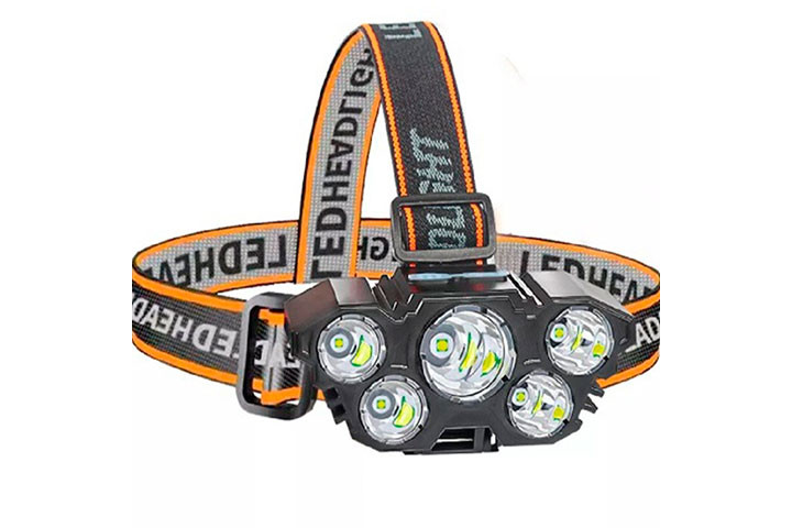 Kraftfuld & Genopladelig LED Pandelygte2 