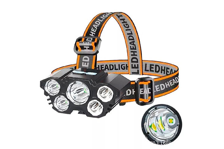 Kraftfuld & Genopladelig LED Pandelygte1 