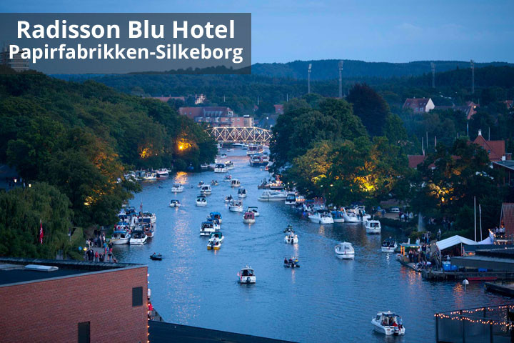 Papirfabrikken i Silkeborg: 1 overnatning for 2 personer med 3 retters menu på et af landets populæreste hoteller1 