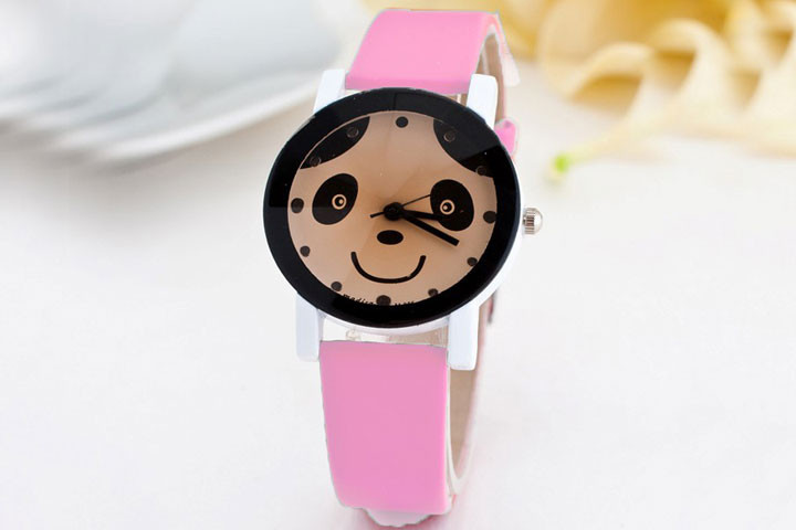Panda ur, som fås i 5 forskellige farver 3 