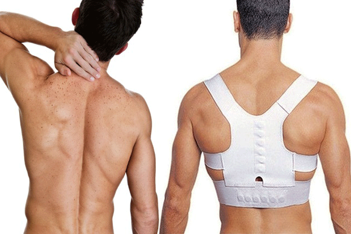 Få en optimal kropsholdning med denne praktiske ryg- og skulderstøtte!4 