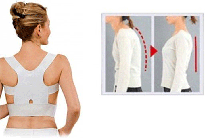 Få en optimal kropsholdning med denne praktiske ryg- og skulderstøtte!1 