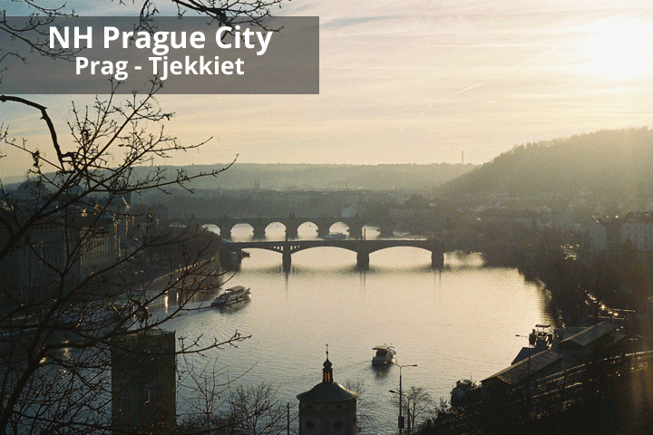 Nyt et ophold i Prag for 2 på det 4-stjernede NH Prague City inkl. morgenmad alle dage samt bådtur1 