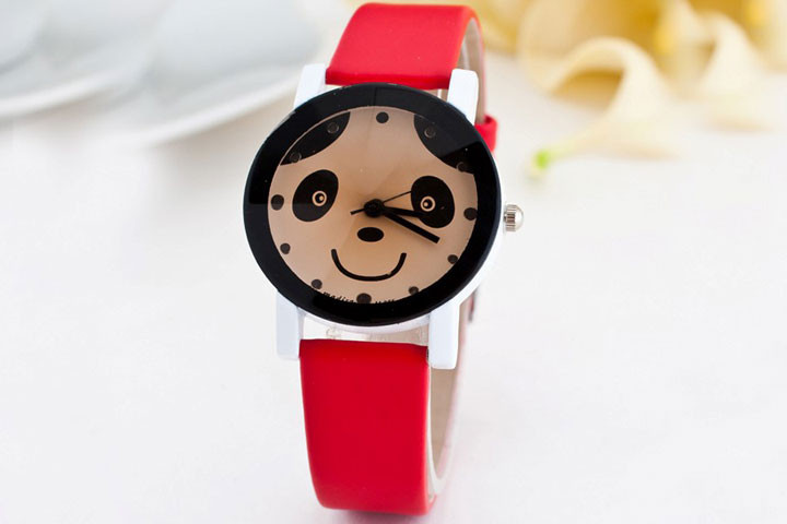 Panda ur, som fås i 5 forskellige farver 4 