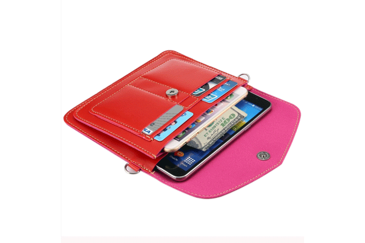 Smart og praktisk taske med plads til mobil, kreditkort og nøgler - idéel til byen4 