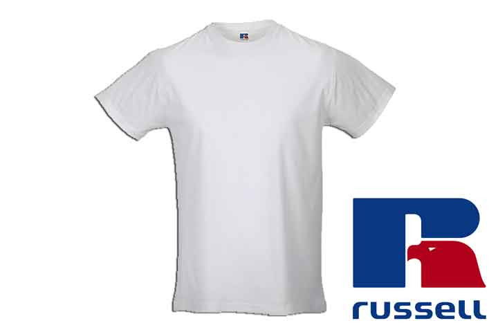 Herre t-shirts fra Russell - vælg mellem 5 eller 10 stk.9 