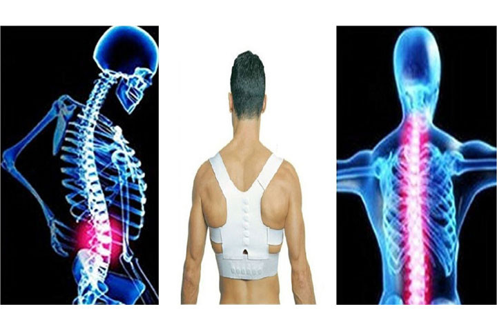 Kvalitets Rygstøtte, der giver korrekt kropsholdning og afhjælper smerter i ryg, lænd og skuldre6 