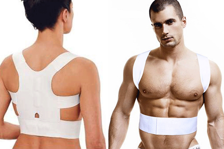 Kvalitets Rygstøtte, der giver korrekt kropsholdning og afhjælper smerter i ryg, lænd og skuldre4 
