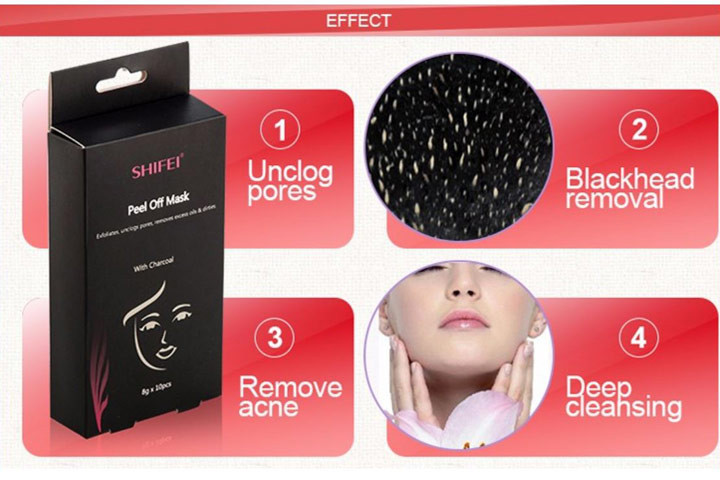 Black Mask ansigtsmaske, der effektivt afhjælper uren hud 2 