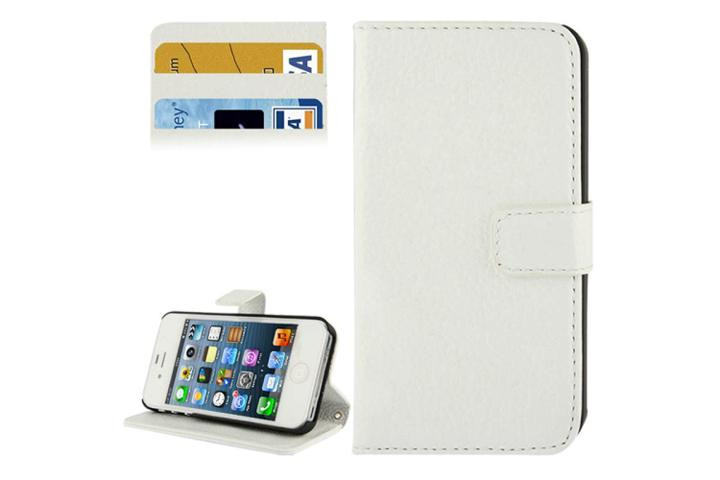 Beskyt din iPhone med et flip cover i flot design og med plads til kreditkort 5 