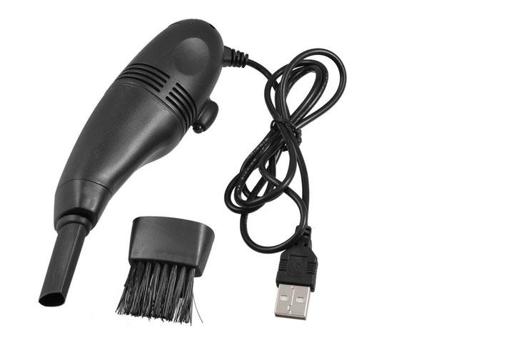Lille og smart støvsuger til dit tastatur - tilsluttes via USB5 