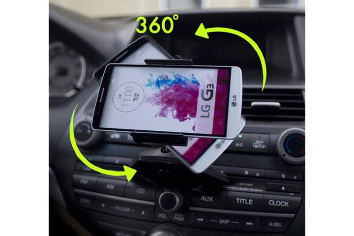 Mobilholder til bilen, der er let at installere og passer til de fleste smartphones 3 